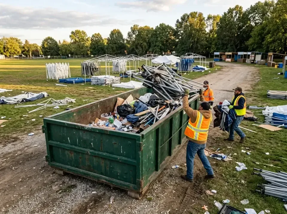 temporary-event-waste-containe-016 — frequently asked questions, Roll-Off Dumpster Rental Services in Le Roy, IL
